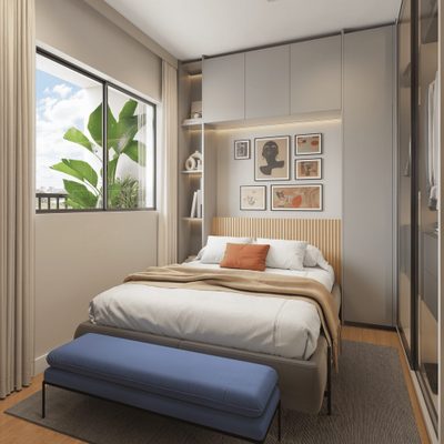 Apartamento, 2 quartos, 34 m² - Foto 5