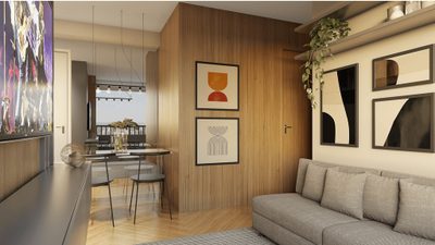 Apartamento, 2 quartos, 37 m² - Foto 3