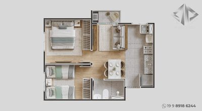 Apartamento, 2 quartos - Foto 5