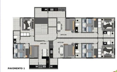 Apartamento, 2 quartos, 58 m² - Foto 2