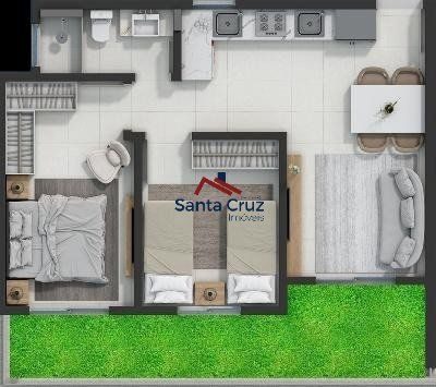 Apartamento, 2 quartos, 59 m² - Foto 4