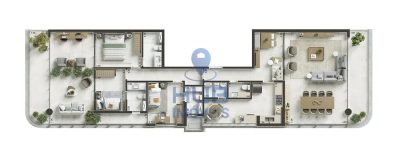 Apartamento, 3 quartos, 304 m² - Foto 3