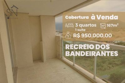 Cobertura, 3 quartos, 167 m² - Foto 1