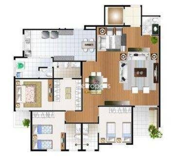 Apartamento, 3 quartos, 155 m² - Foto 4