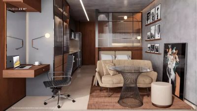Apartamento, 1 quarto, 44 m² - Foto 1
