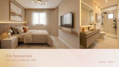 Apartamento, 2 quartos, 56 m² - Foto 2
