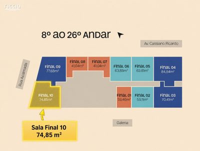 Sala-Conjunto, 74 m² - Foto 5