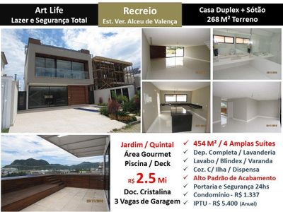 Casa, 4 quartos, 268 m² - Foto 1