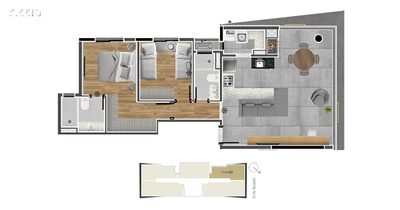 Apartamento, 2 quartos, 73 m² - Foto 4