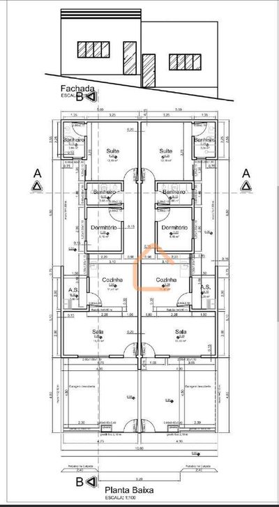 Casa, 2 quartos, 65 m² - Foto 4