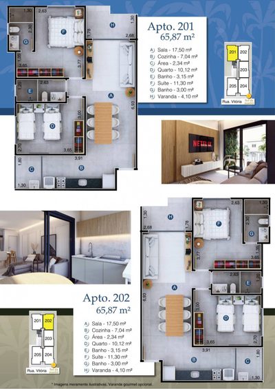 Apartamento, 2 quartos, 64 m² - Foto 5
