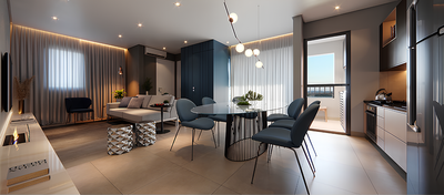 Apartamento, 2 quartos, 80 m² - Foto 3