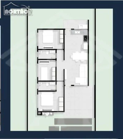 Casa, 3 quartos, 104 m² - Foto 1