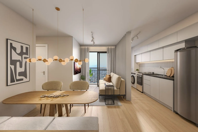Apartamento, 2 quartos, 37 m² - Foto 2