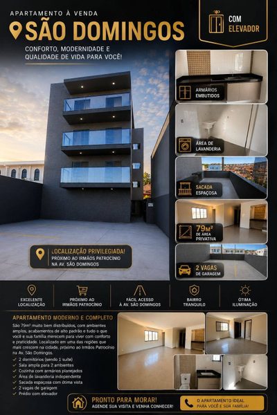 Apartamento, 2 quartos, 79 m² - Foto 3