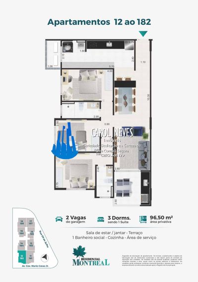 Apartamento, 3 quartos, 96 m² - Foto 5