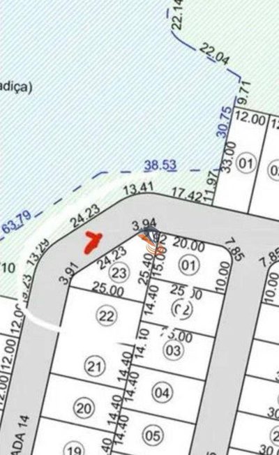 Loteamento e Condomínio, 385 m² - Foto 2