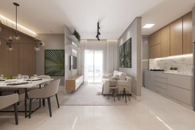 Apartamento, 2 quartos, 56 m² - Foto 3
