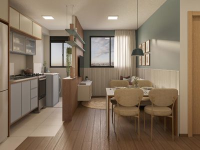 Apartamento, 2 quartos, 38 m² - Foto 1