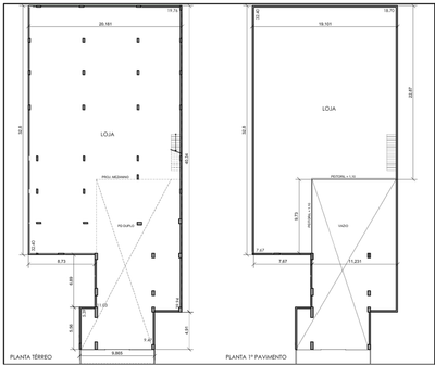 Loja-Salão, 1329 m² - Foto 3