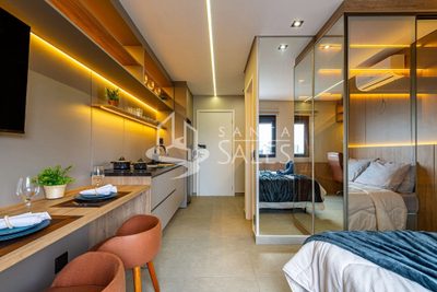 Apartamento, 1 quarto, 25 m² - Foto 1
