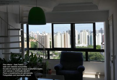 Cobertura, 3 quartos, 138 m² - Foto 3