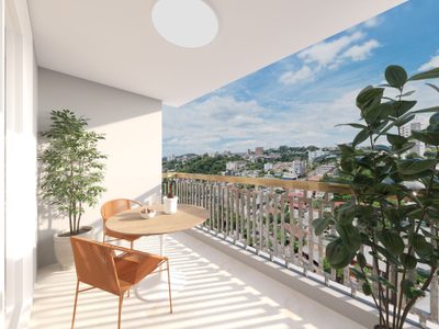 Apartamento, 2 quartos, 46 m² - Foto 3