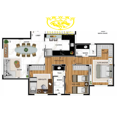 Cobertura, 3 quartos, 146 m² - Foto 5