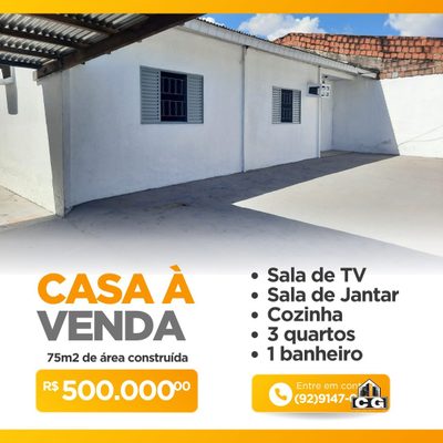 Casa, 3 quartos, 75 m² - Foto 3