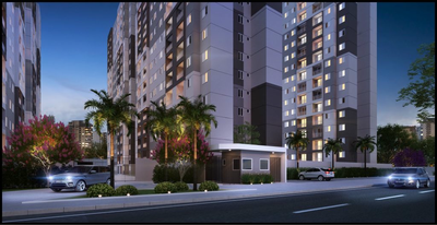 Apartamento, 2 quartos, 43 m² - Foto 2