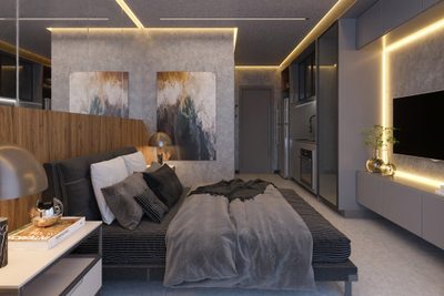 Apartamento, 1 quarto, 32 m² - Foto 1