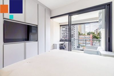 Kitnet-Studio, 26 m² - Foto 1