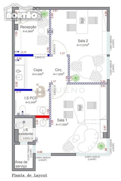 Casa, 2 quartos, 51 m² - Foto 2