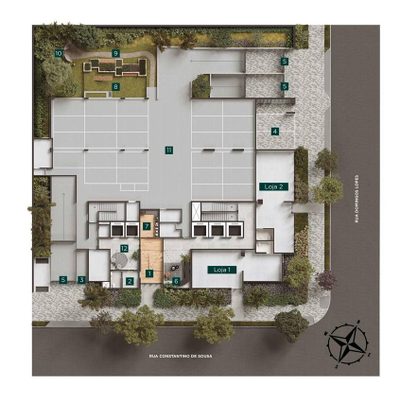 Loja-Salão, 74 m² - Foto 3