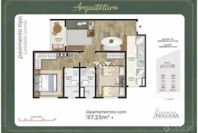 Apartamento, 2 quartos, 57 m² - Foto 4