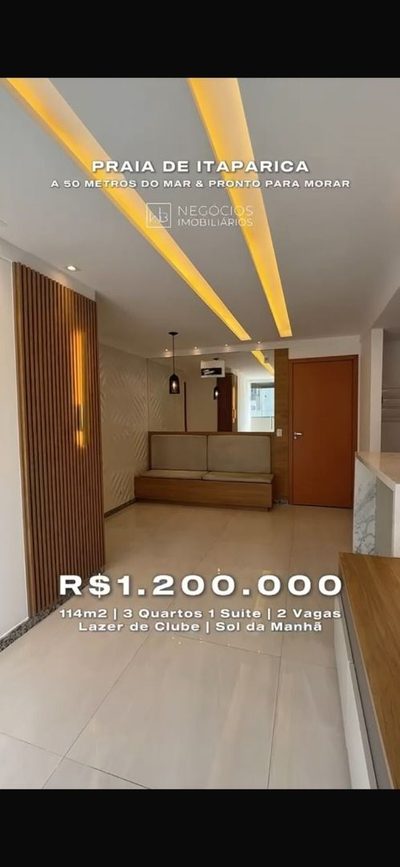 Apartamento, 3 quartos, 114 m² - Foto 1