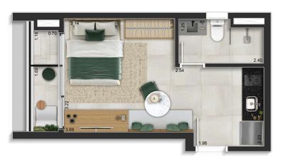 Apartamento, 2 quartos, 76 m² - Foto 4