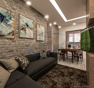 Apartamento, 2 quartos, 45 m² - Foto 1