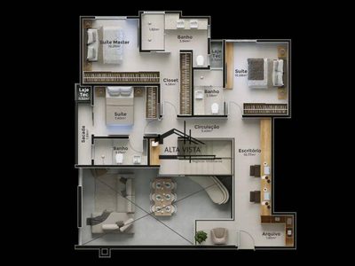 Apartamento, 3 quartos, 82 m² - Foto 5