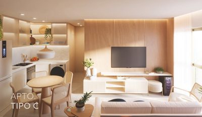 Apartamento, 1 quarto, 52 m² - Foto 4