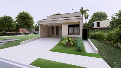 Casa de Condomínio, 3 quartos - Foto 1