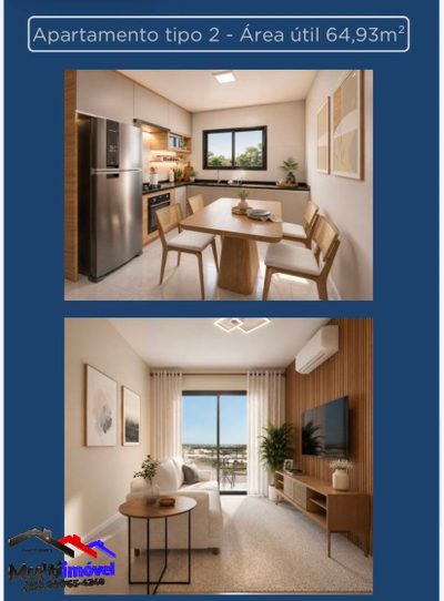 Apartamento, 2 quartos, 64 m² - Foto 3
