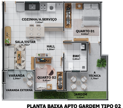 Apartamento, 3 quartos - Foto 5