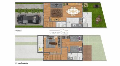 Casa de Condomínio, 2 quartos - Foto 2