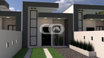 Casa, 3 quartos, 70 m² - Foto 1