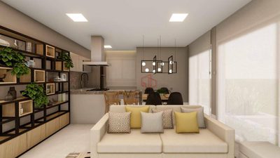 Apartamento, 1 quarto, 60 m² - Foto 2