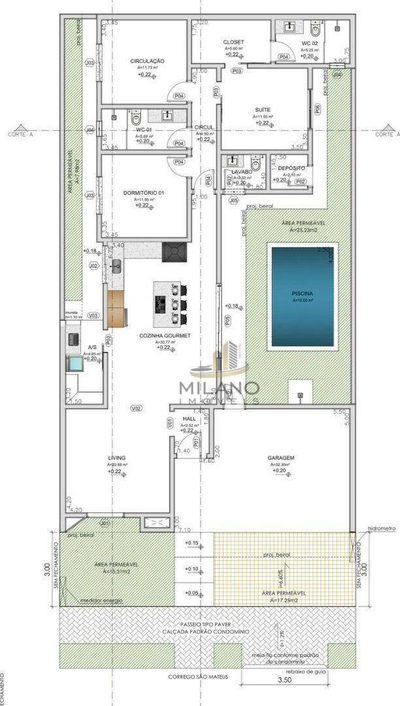 Casa, 3 quartos, 175 m² - Foto 3