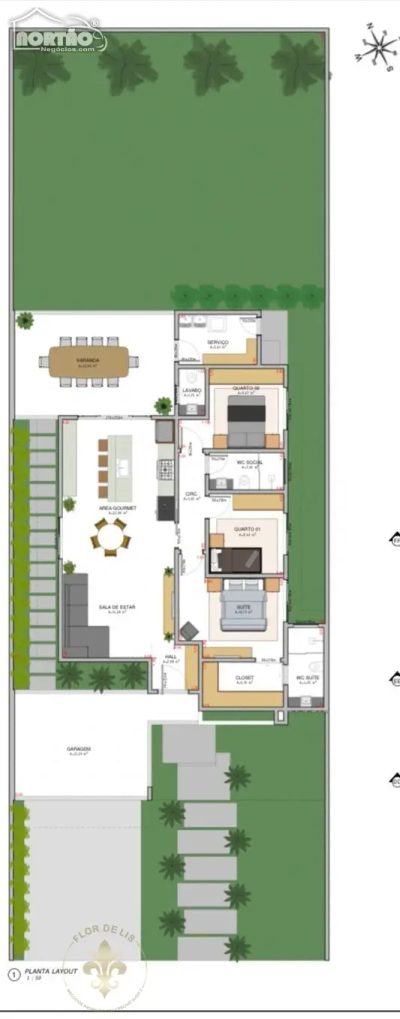 Casa, 3 quartos, 155 m² - Foto 2