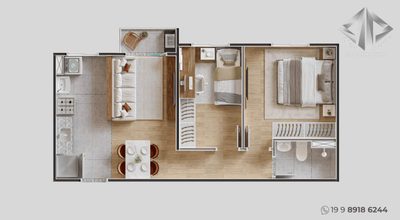 Apartamento, 2 quartos - Foto 4