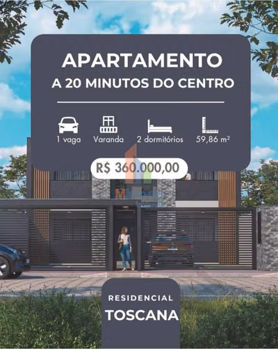 Apartamento, 2 quartos, 59 m² - Foto 2